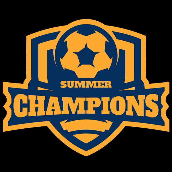 Champions Summer Soccer logo template Thumbnail