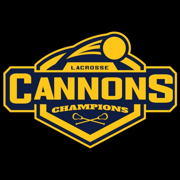 Cannons Champions Lacrosse Logo Template Thumbnail