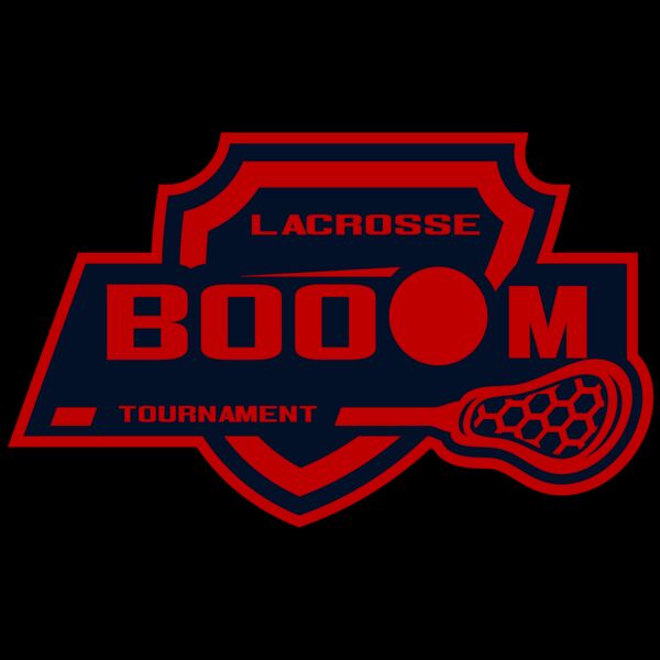 Boom Tournament Lacrosse Logo Template Thumbnail