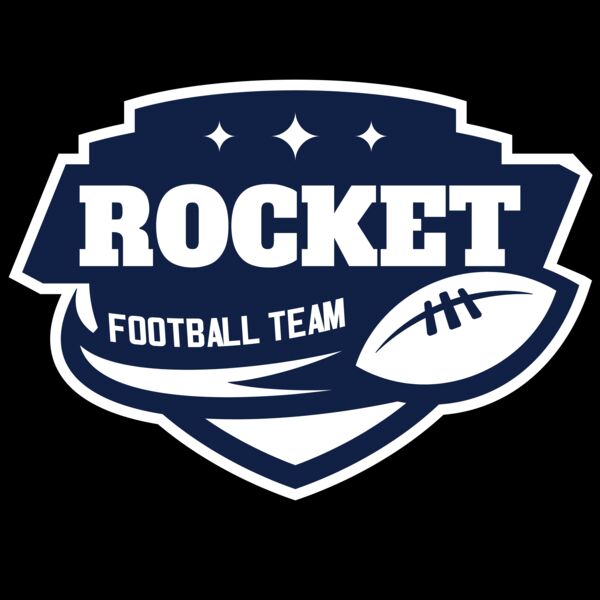 Rocket Football Team logo template Thumbnail