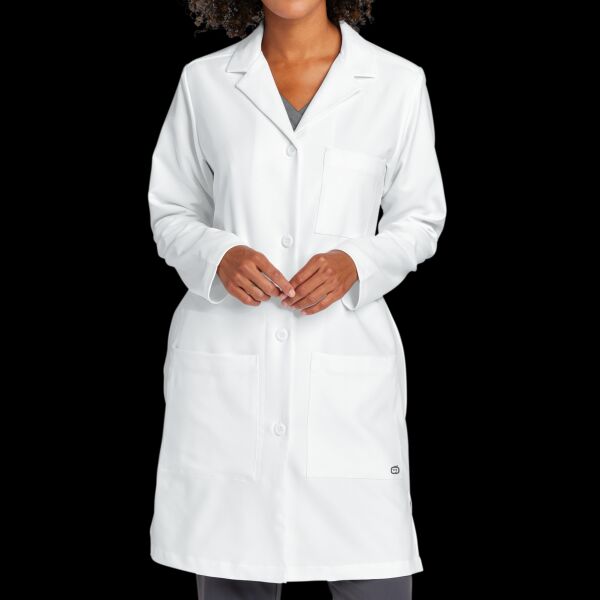 Women's Long Lab Coat - UBMD IM Thumbnail