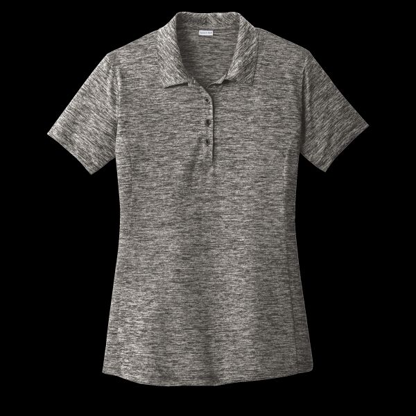 ® Ladies PosiCharge ® Electric Heather Polo Thumbnail