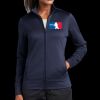 Ladies Sport Wick ® Fleece Full Zip Jacket Thumbnail