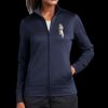 Ladies Sport Wick ® Fleece Full Zip Jacket Thumbnail