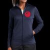 Ladies Sport Wick ® Fleece Full Zip Jacket Thumbnail