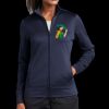 Ladies Sport Wick ® Fleece Full Zip Jacket Thumbnail