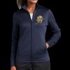 Ladies Sport Wick ® Fleece Full Zip Jacket Thumbnail