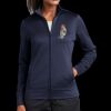 Ladies Sport Wick ® Fleece Full Zip Jacket Thumbnail