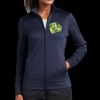 Ladies Sport Wick ® Fleece Full Zip Jacket Thumbnail