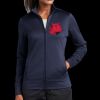 Ladies Sport Wick ® Fleece Full Zip Jacket Thumbnail