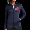Ladies Sport Wick ® Fleece Full Zip Jacket Thumbnail