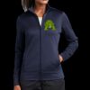 Ladies Sport Wick ® Fleece Full Zip Jacket Thumbnail