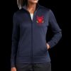 Ladies Sport Wick ® Fleece Full Zip Jacket Thumbnail
