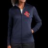 Ladies Sport Wick ® Fleece Full Zip Jacket Thumbnail