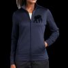 Ladies Sport Wick ® Fleece Full Zip Jacket Thumbnail