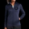 Ladies Sport Wick ® Fleece Full Zip Jacket Thumbnail