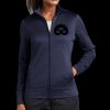 Ladies Sport Wick ® Fleece Full Zip Jacket Thumbnail