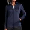 Ladies Sport Wick ® Fleece Full Zip Jacket Thumbnail
