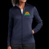 Ladies Sport Wick ® Fleece Full Zip Jacket Thumbnail