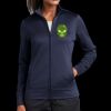 Ladies Sport Wick ® Fleece Full Zip Jacket Thumbnail