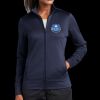Ladies Sport Wick ® Fleece Full Zip Jacket Thumbnail