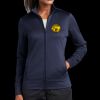 Ladies Sport Wick ® Fleece Full Zip Jacket Thumbnail