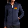 Ladies Sport Wick ® Fleece Full Zip Jacket Thumbnail