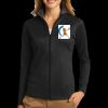 Ladies Vertical Texture Full Zip Jacket Thumbnail