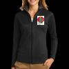 Ladies Vertical Texture Full Zip Jacket Thumbnail
