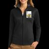 Ladies Vertical Texture Full Zip Jacket Thumbnail