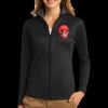 Ladies Vertical Texture Full Zip Jacket Thumbnail