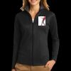 Ladies Vertical Texture Full Zip Jacket Thumbnail