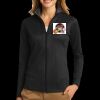 Ladies Vertical Texture Full Zip Jacket Thumbnail