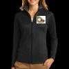 Ladies Vertical Texture Full Zip Jacket Thumbnail