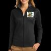 Ladies Vertical Texture Full Zip Jacket Thumbnail