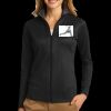 Ladies Vertical Texture Full Zip Jacket Thumbnail