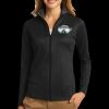 Ladies Vertical Texture Full Zip Jacket Thumbnail