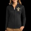Ladies Vertical Texture Full Zip Jacket Thumbnail