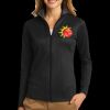 Ladies Vertical Texture Full Zip Jacket Thumbnail