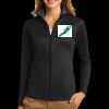 Ladies Vertical Texture Full Zip Jacket Thumbnail