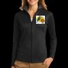 Ladies Vertical Texture Full Zip Jacket Thumbnail