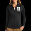 Ladies Vertical Texture Full Zip Jacket Thumbnail