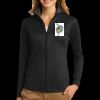 Ladies Vertical Texture Full Zip Jacket Thumbnail