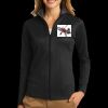 Ladies Vertical Texture Full Zip Jacket Thumbnail