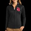 Ladies Vertical Texture Full Zip Jacket Thumbnail