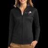 Ladies Vertical Texture Full Zip Jacket Thumbnail