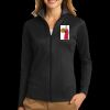 Ladies Vertical Texture Full Zip Jacket Thumbnail