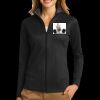 Ladies Vertical Texture Full Zip Jacket Thumbnail