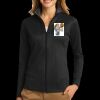 Ladies Vertical Texture Full Zip Jacket Thumbnail