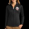 Ladies Vertical Texture Full Zip Jacket Thumbnail